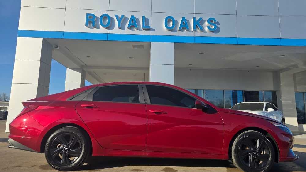 2023 Hyundai Elantra Hybrid Blue