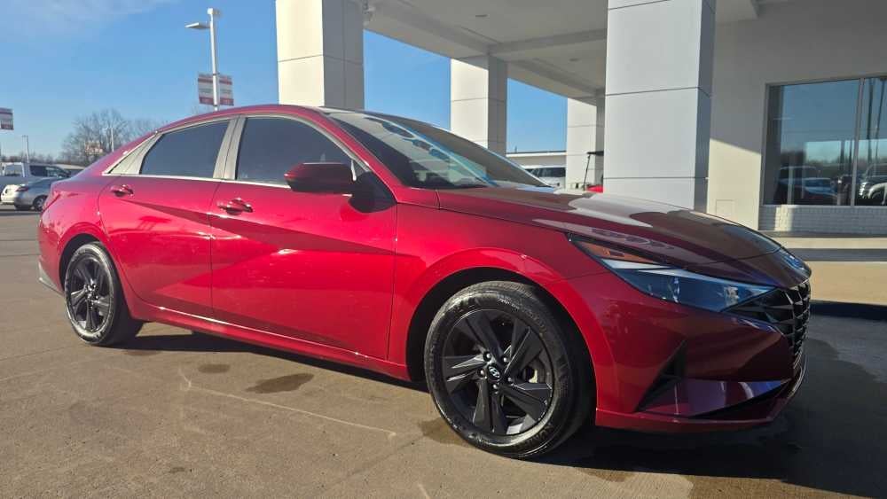 2023 Hyundai Elantra Hybrid Blue