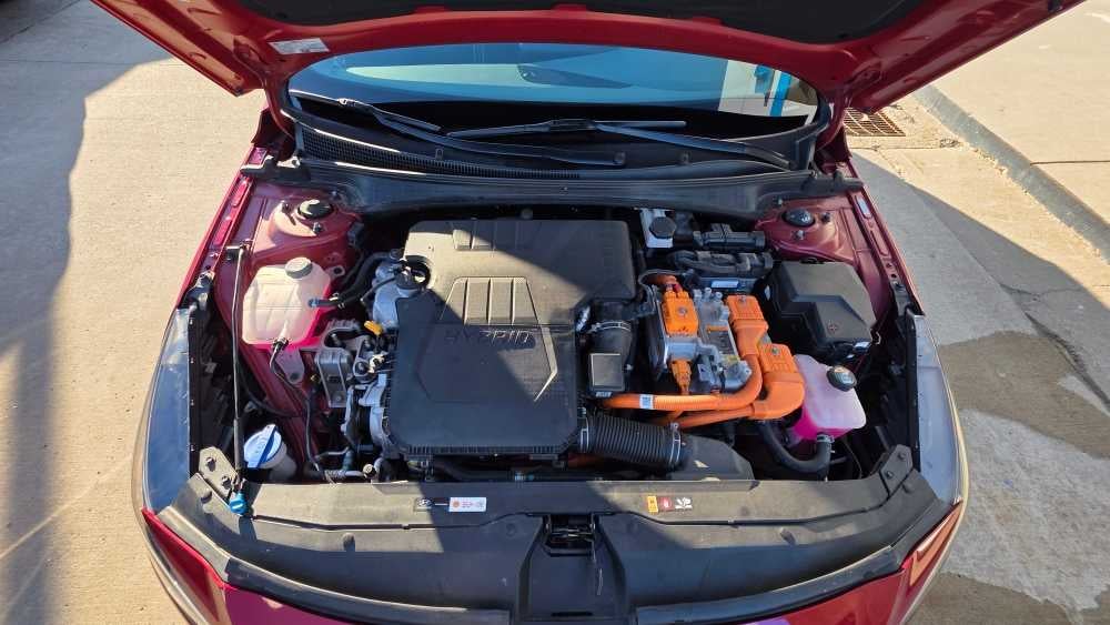 2023 Hyundai Elantra Hybrid Blue