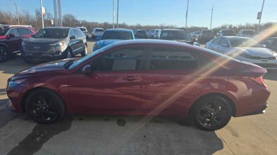 2023 Hyundai Elantra Hybrid Blue