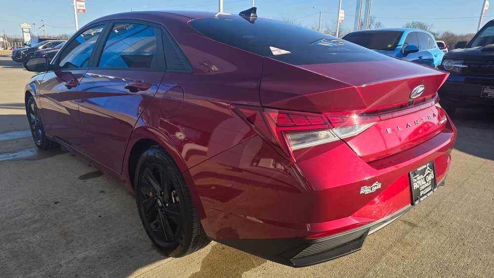 2023 Hyundai Elantra Hybrid Blue