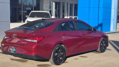 2023 Hyundai Elantra Hybrid Blue